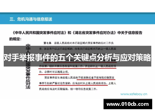 对手举报事件的五个关键点分析与应对策略