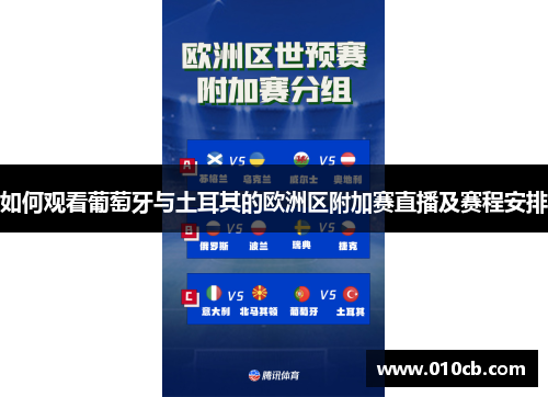 如何观看葡萄牙与土耳其的欧洲区附加赛直播及赛程安排
