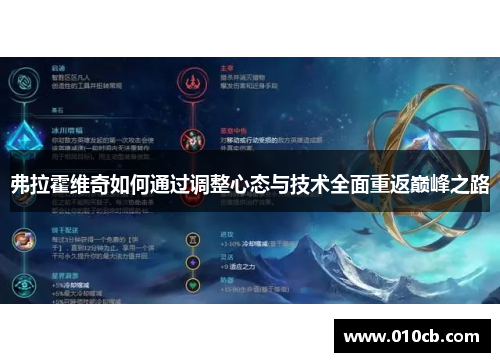 弗拉霍维奇如何通过调整心态与技术全面重返巅峰之路 弗拉霍维奇如何通过调整心态与技术全面重返巅峰之路